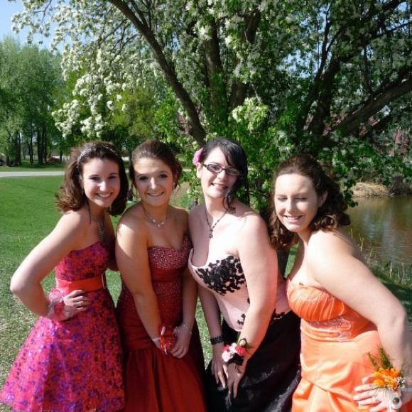 Red FLIRT by Maggie Sottero Prom Dress - Picture 5 of 6